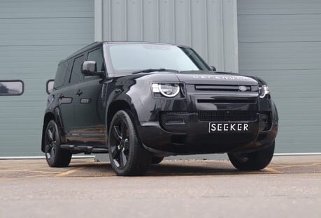 Land Rover Defender 110 HARD TOP COMMERCIAL WITH REAR SEAT STYLED BY SEEKER HUGE SPEC 