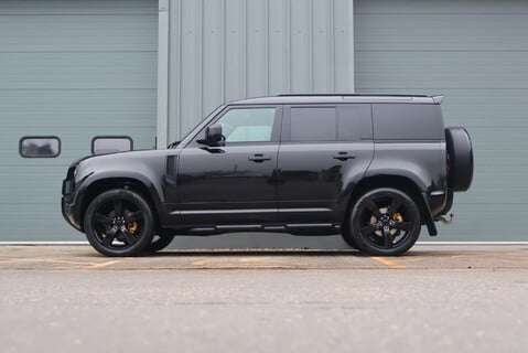 Land Rover Defender 110 HARD TOP COMMERCIAL WITH REAR SEAT STYLED BY SEEKER HUGE SPEC  8