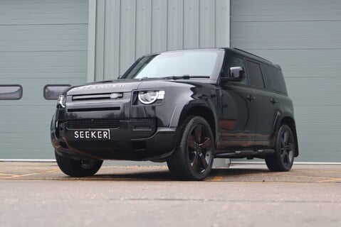 Land Rover Defender 110 HARD TOP COMMERCIAL WITH REAR SEAT STYLED BY SEEKER HUGE SPEC  1