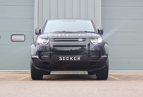 Land Rover Defender 110 HARD TOP COMMERCIAL WITH REAR SEAT STYLED BY SEEKER HUGE SPEC 