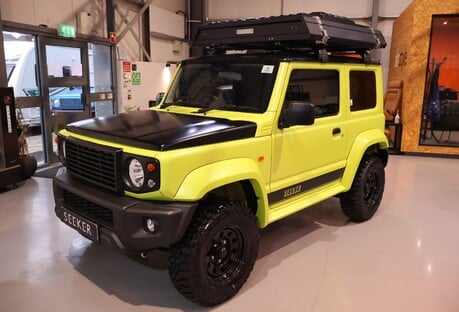 Suzuki Jimny ALLGRIP COMMERCIAL STYLED BY SEEKER with a matt ppf wrap lifted suspension 