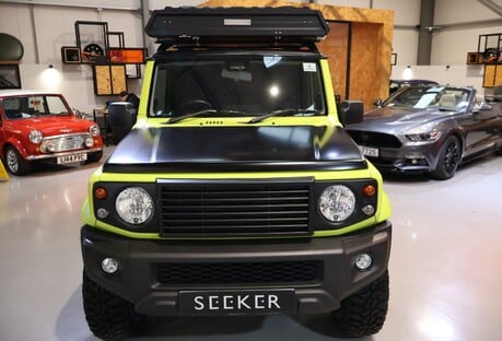 Suzuki Jimny ALLGRIP COMMERCIAL STYLED BY SEEKER with a matt ppf wrap lifted suspension 