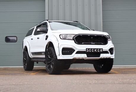 Ford Ranger SEEKER STYLED WILDTRAK ECOBLUE WITH SKR BODY KIT AND 22 INCH WHEELS LIFTED 