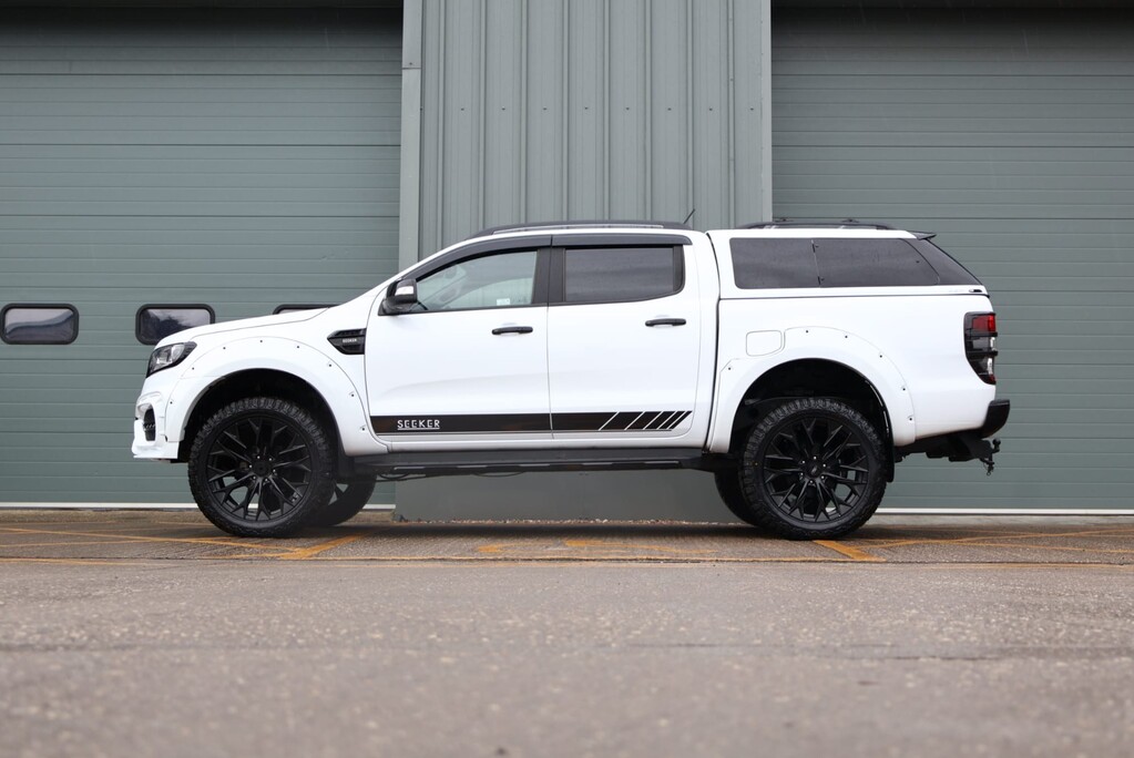 Ford Ranger SEEKER STYLED WILDTRAK ECOBLUE WITH SKR BODY KIT AND 22 INCH WHEELS LIFTED  8