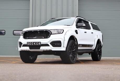 Ford Ranger SEEKER STYLED WILDTRAK ECOBLUE WITH SKR BODY KIT AND 22 INCH WHEELS LIFTED 