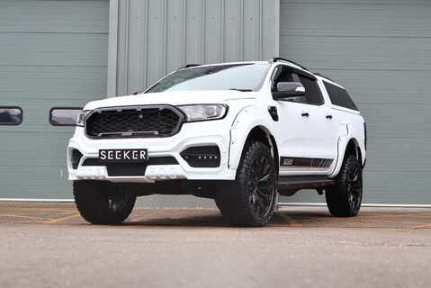 Ford Ranger SEEKER STYLED WILDTRAK ECOBLUE WITH SKR BODY KIT AND 22 INCH WHEELS LIFTED  3