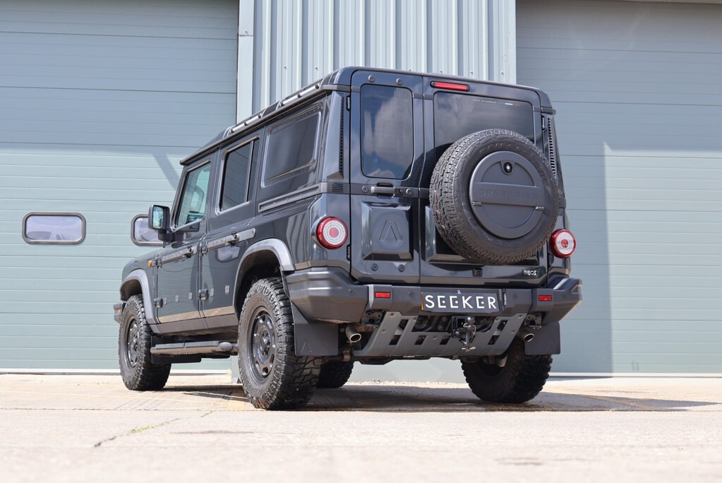 Ineos Grenadier UTILITY WAGON COMMERCIAL STYLED BY SEEKER with black pack and SKR alloys 10