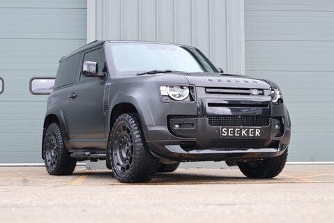 Land Rover Defender D250 HARD TOP MHEV styled by Seeker with a matt PPF award winning looks  3
