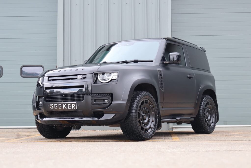 Land Rover Defender D250 HARD TOP MHEV styled by Seeker with a matt PPF award winning looks  1