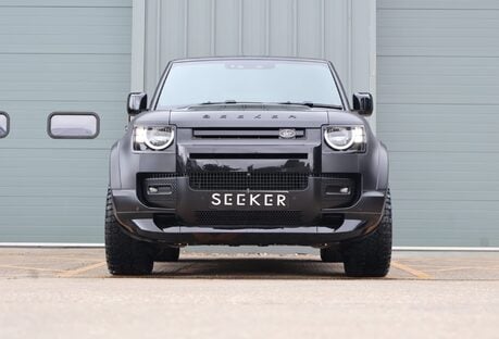 Land Rover Defender D250 HARD TOP MHEV styled by Seeker with a matt PPF award winning looks 