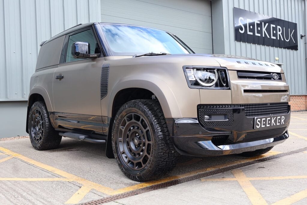 Land Rover Defender 90 Brand new HARD TOP 350  X-DYNAMIC HSE styled by seeker Matt PPF finish  8