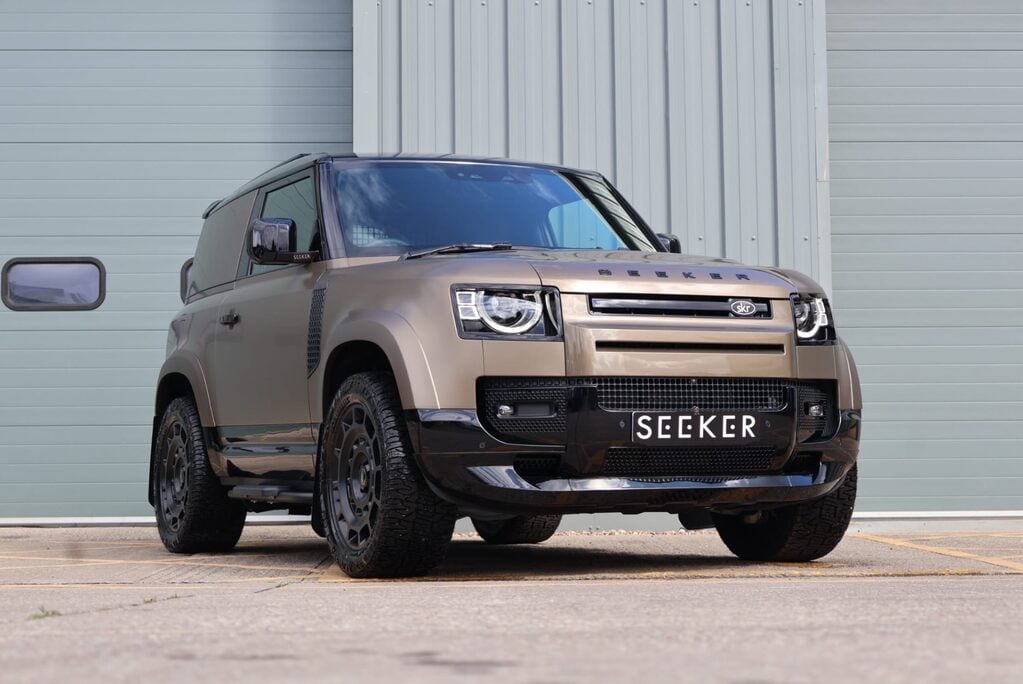 Land Rover Defender 90 Brand new HARD TOP 350  X-DYNAMIC HSE styled by seeker Matt PPF finish  3