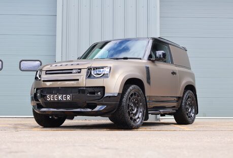 Land Rover Defender 90 Brand new HARD TOP 350  X-DYNAMIC HSE styled by seeker Matt PPF finish 