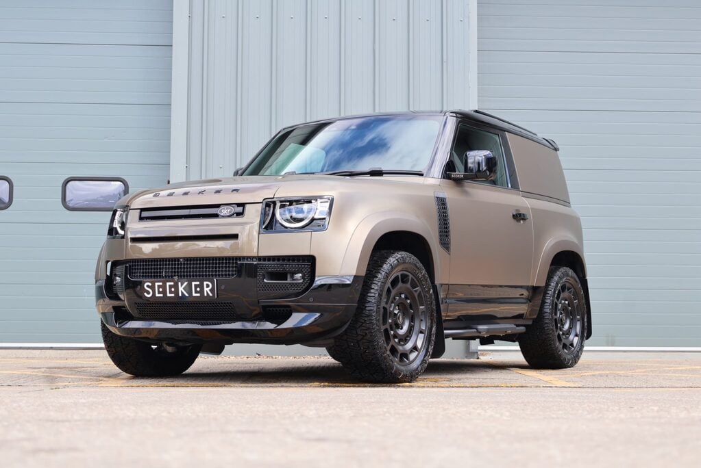 Land Rover Defender 90 Brand new HARD TOP 350  X-DYNAMIC HSE styled by seeker Matt PPF finish  1