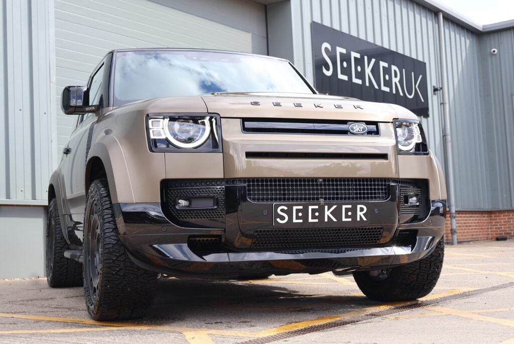 Land Rover Defender 90 Brand new HARD TOP 350  X-DYNAMIC HSE styled by seeker Matt PPF finish  9