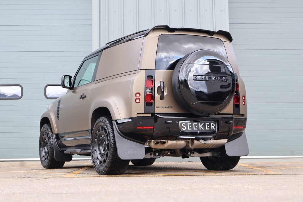 Land Rover Defender 90 Brand new HARD TOP 350  X-DYNAMIC HSE styled by seeker Matt PPF finish  10