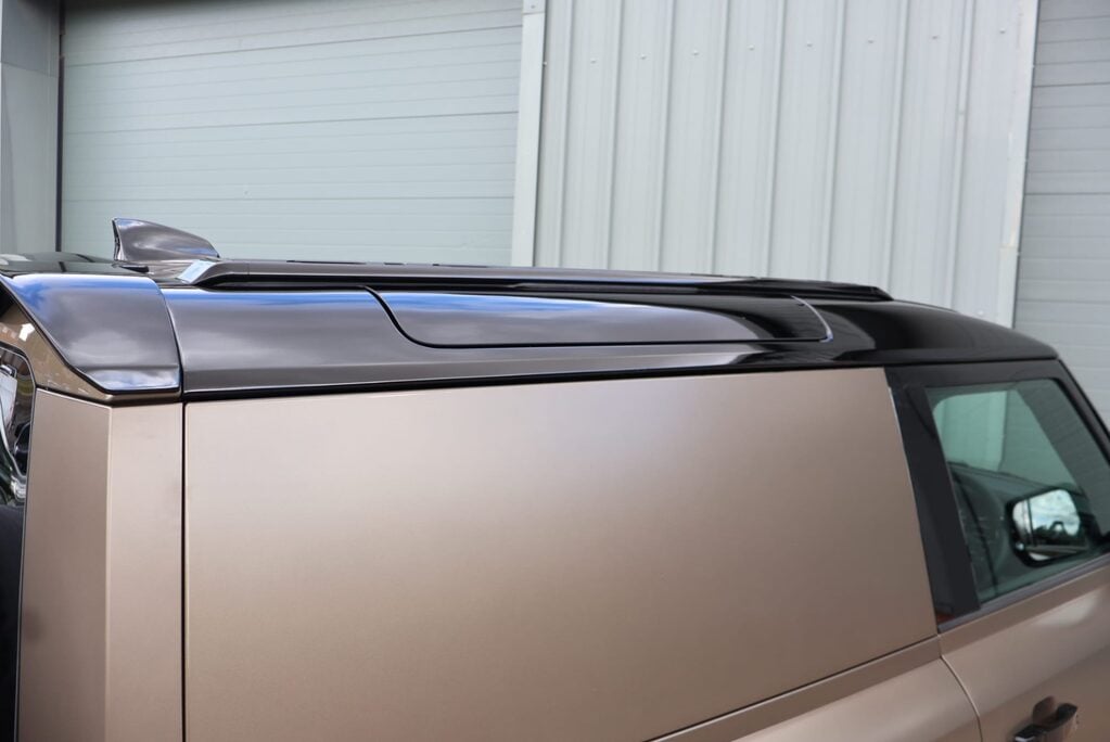 Land Rover Defender 90 Brand new HARD TOP 350  X-DYNAMIC HSE styled by seeker Matt PPF finish  31