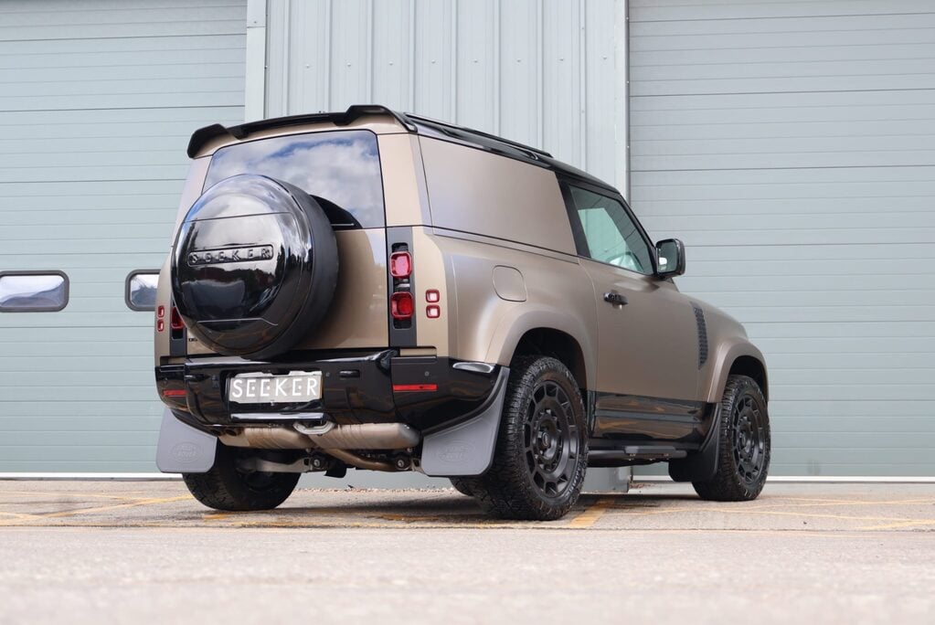Land Rover Defender 90 Brand new HARD TOP 350  X-DYNAMIC HSE styled by seeker Matt PPF finish  11