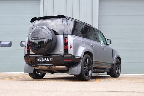 Land Rover Defender 110 HARD TOP SE MHEV styled by seeker genuine rear seat conversion 15k upgrades 9