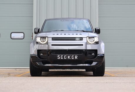 Land Rover Defender 110 HARD TOP SE MHEV styled by seeker genuine rear seat conversion 15k upgrades