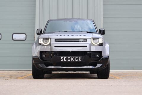 Land Rover Defender 110 HARD TOP SE MHEV styled by seeker genuine rear seat conversion 15k upgrades 2