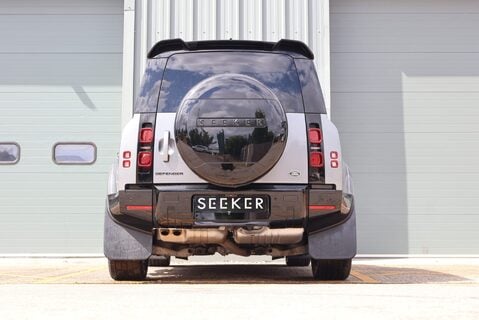 Land Rover Defender 110 HARD TOP SE MHEV styled by seeker genuine rear seat conversion 15k upgrades 10