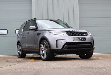 Land Rover Discovery HSE MHEV commercial with a rear seat conversion styled by seeker Uk