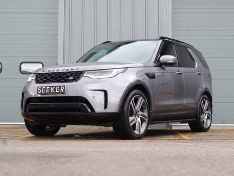 Land Rover Discovery HSE MHEV commercial with a rear seat conversion styled by seeker Uk