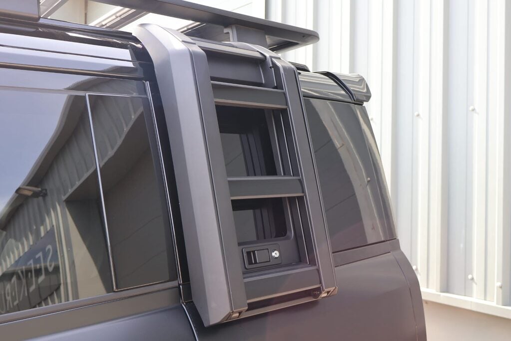Land Rover Defender 110 2024 HARD TOP COMMERCIAL STYLED BY SEEEKR 3M MATT WRAP  18
