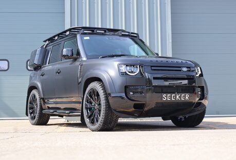 Land Rover Defender 110 2024 HARD TOP COMMERCIAL STYLED BY SEEEKR 3M MATT WRAP 