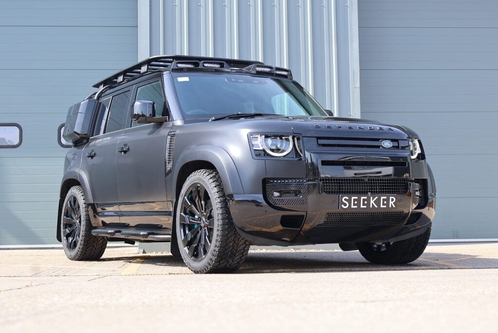 Land Rover Defender 110 2024 HARD TOP COMMERCIAL STYLED BY SEEEKR 3M MATT WRAP  3