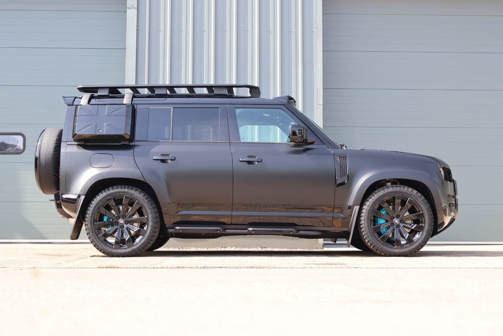 Land Rover Defender 110 2024 HARD TOP COMMERCIAL STYLED BY SEEEKR 3M MATT WRAP  4