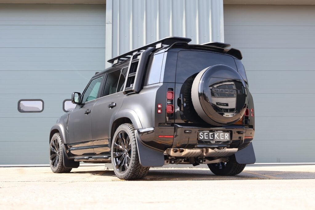 Land Rover Defender 110 2024 HARD TOP COMMERCIAL STYLED BY SEEEKR 3M MATT WRAP  12