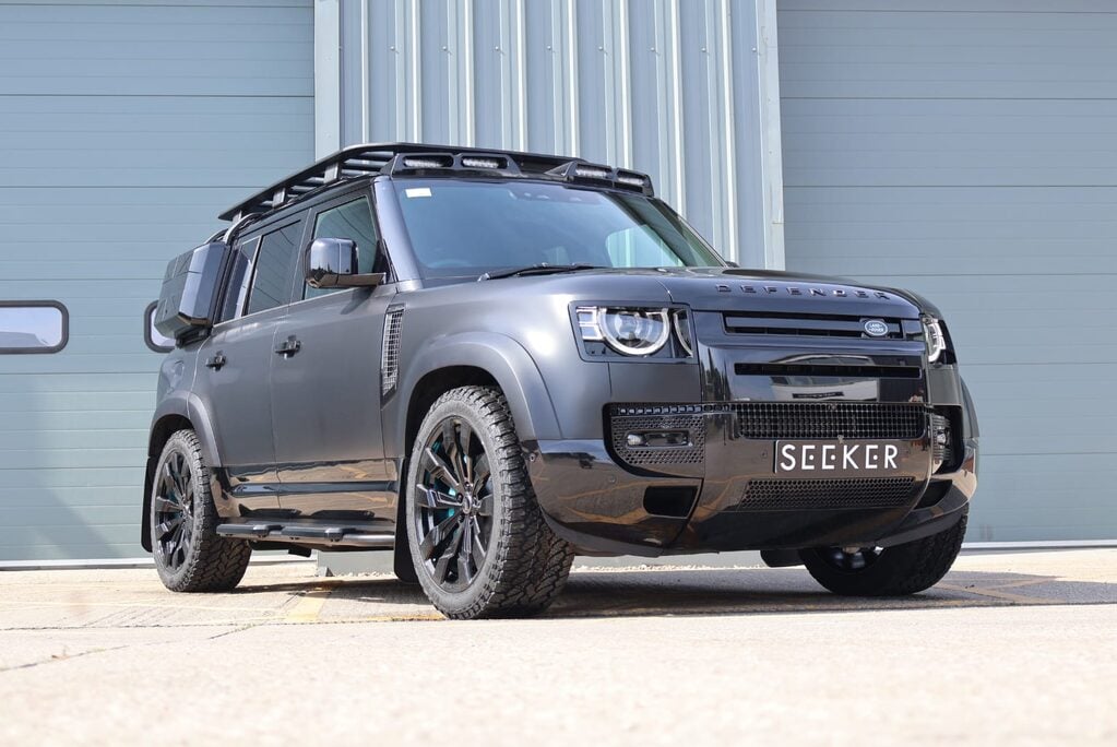 Land Rover Defender 110 2024 HARD TOP COMMERCIAL STYLED BY SEEEKR 3M MATT WRAP  6