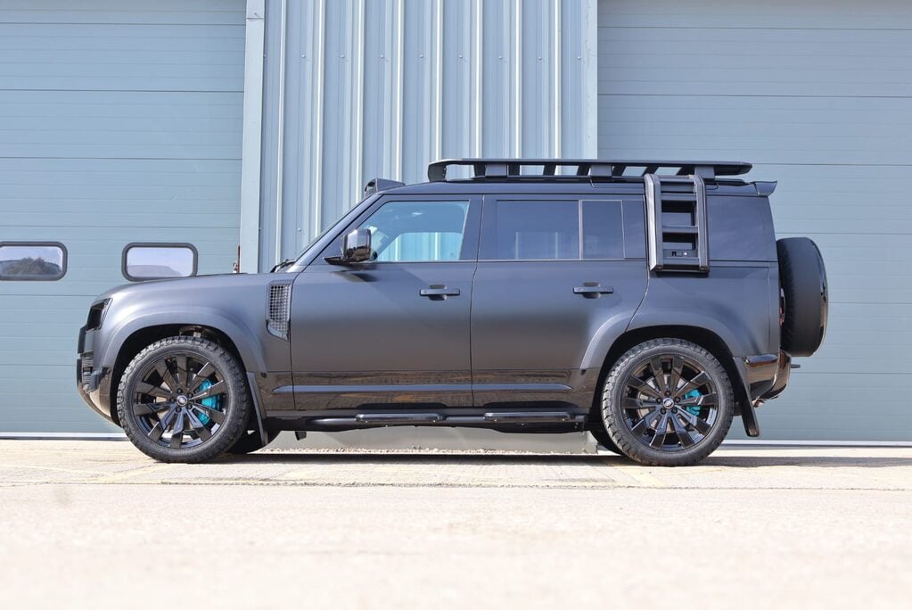 Land Rover Defender 110 2024 HARD TOP COMMERCIAL STYLED BY SEEEKR 3M MATT WRAP  13