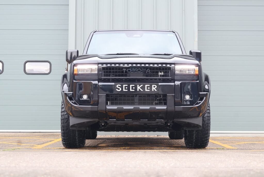 Toyota Land Cruiser COMMERCIAL with  OEM rear seat conversion styled by seeker  5