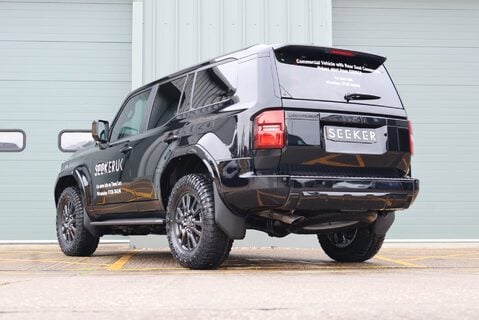 Toyota Land Cruiser COMMERCIAL with  OEM rear seat conversion styled by seeker  9