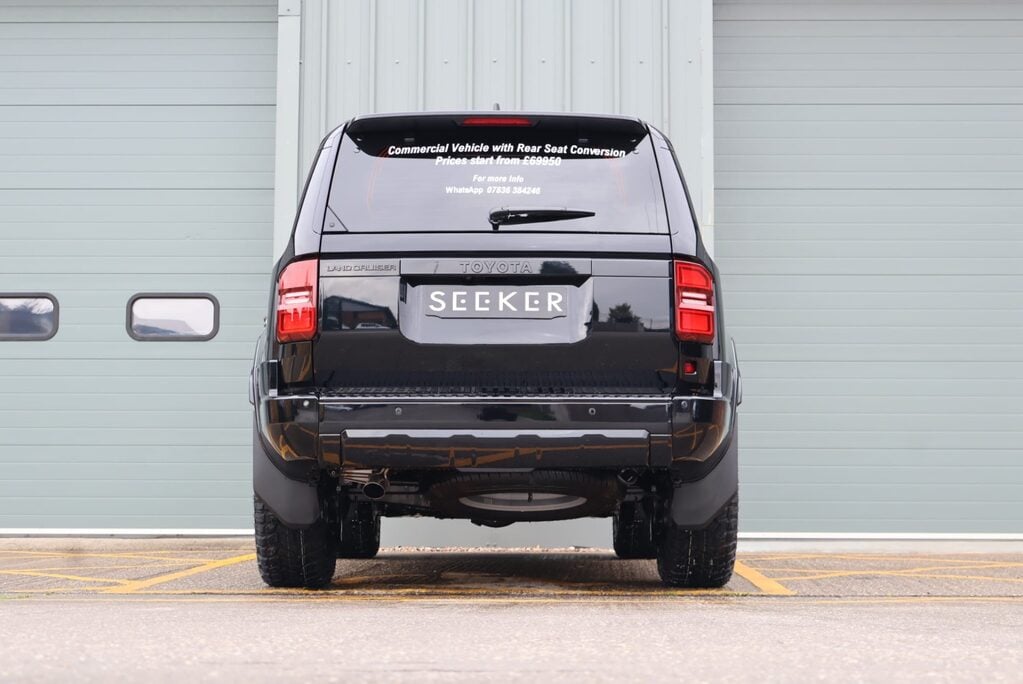 Toyota Land Cruiser COMMERCIAL with  OEM rear seat conversion styled by seeker  8
