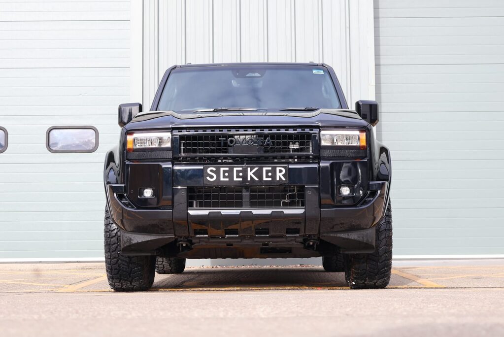 Toyota Land Cruiser COMMERCIAL with  OEM rear seat conversion styled by seeker  9