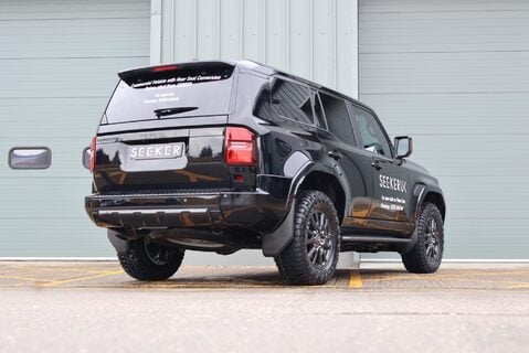 Toyota Land Cruiser COMMERCIAL with  OEM rear seat conversion styled by seeker  7