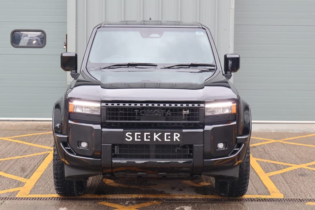 Toyota Land Cruiser COMMERCIAL with  OEM rear seat conversion styled by seeker  2