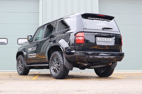 Toyota Land Cruiser BRAND NEW COMMERCIAL REAR PRIVACY GLASS Hi GLOSS FINISH  MUD TERRAIN TYRES 6