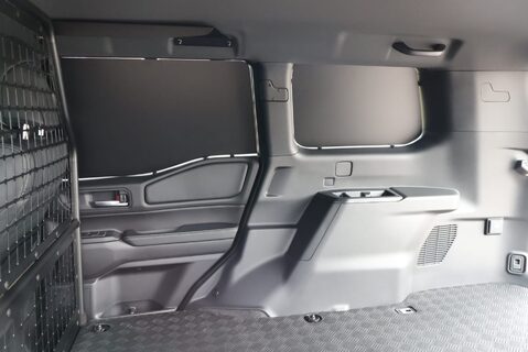 Toyota Land Cruiser BRAND NEW COMMERCIAL REAR PRIVACY GLASS Hi GLOSS FINISH  MUD TERRAIN TYRES 15