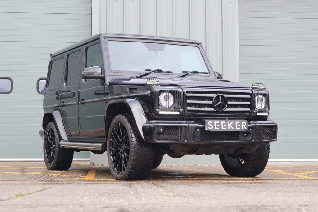 Mercedes-Benz G Series G 350 D 4MATIC with Full black pack upgraded wheels Huge spec 17k upgrades  12