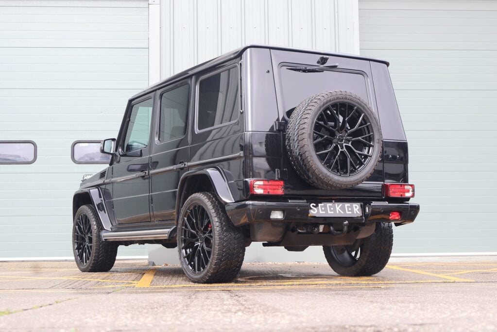 Mercedes-Benz G Series G 350 D 4MATIC with Full black pack upgraded wheels Huge spec 17k upgrades  6