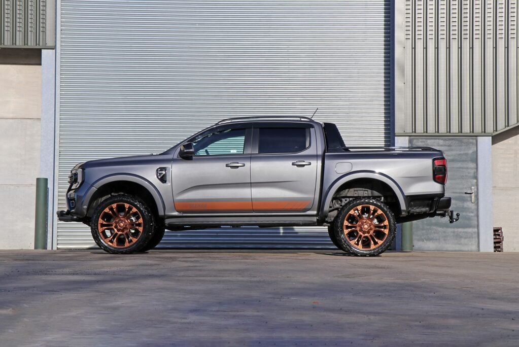 Ford Ranger 2023 WILDTRAK ECOBLUE STYLED BY SEEKER 22 INCH SKRT WHEELS  4
