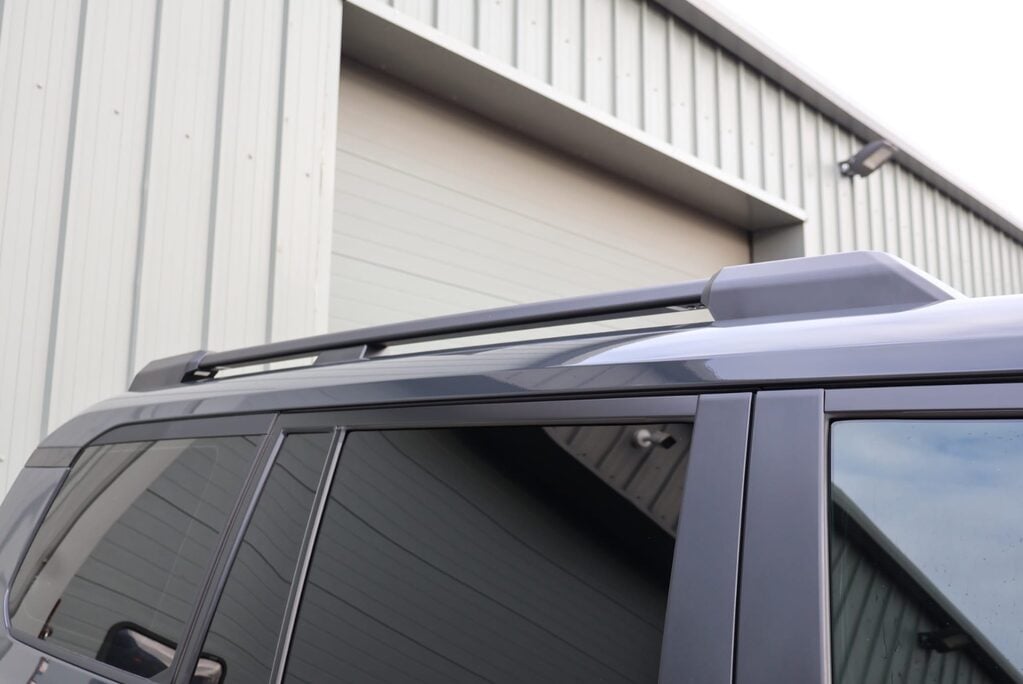 Toyota Land Cruiser COMMERCIAL demo model with roof bars and high gloss black pack  16