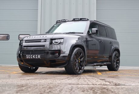 Land Rover Defender 110 2026 HARDTOP S  BIG SPEC WITH UPGRADE SVR FRONT AND REAR SEATS  BY SEEKER 