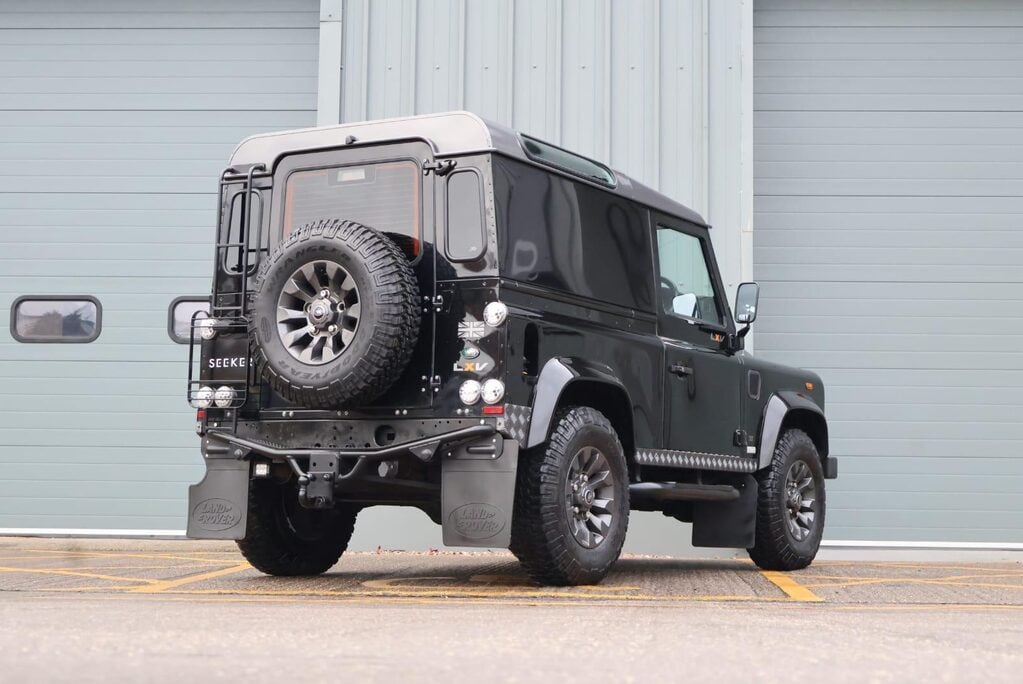 Land Rover Defender  LXV 65TH ANNIVERSARY HARD TOP super low miles extensive Landrover History 8