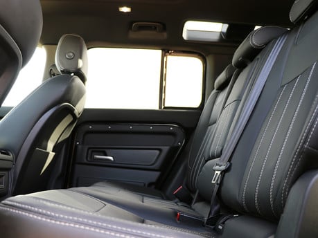 Rear seat conversion for the all-new 2021 Defender Commercial LWB Hardtop now available from SeekerUK 2